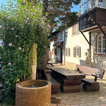 Exklusives Haus, Ruhig Gelegen Im Innenhof, Zentral, Lichtdurchflutet Zustellbett,Babybett Bei Bedarf Karlsruhe Dış mekan fotoğraf
