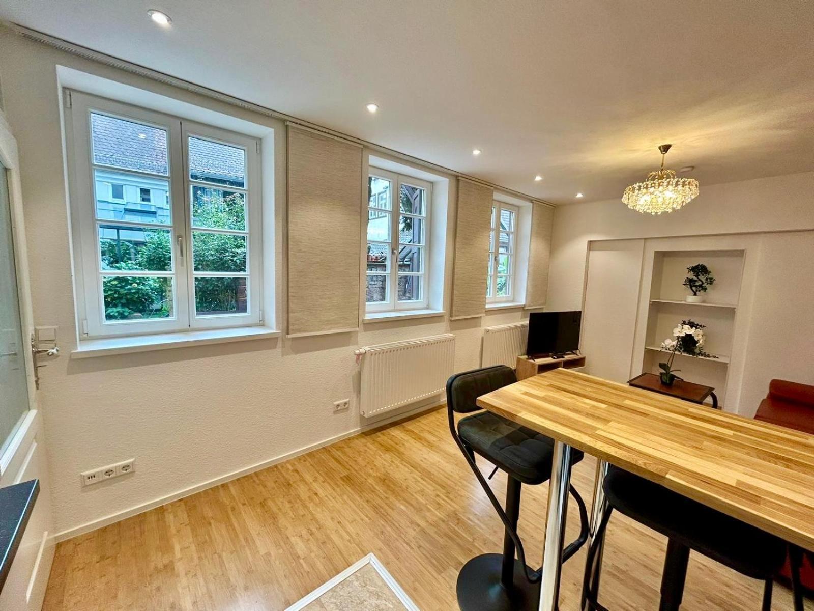 Exklusives Haus, Ruhig Gelegen Im Innenhof, Zentral, Lichtdurchflutet Zustellbett,Babybett Bei Bedarf Karlsruhe Dış mekan fotoğraf